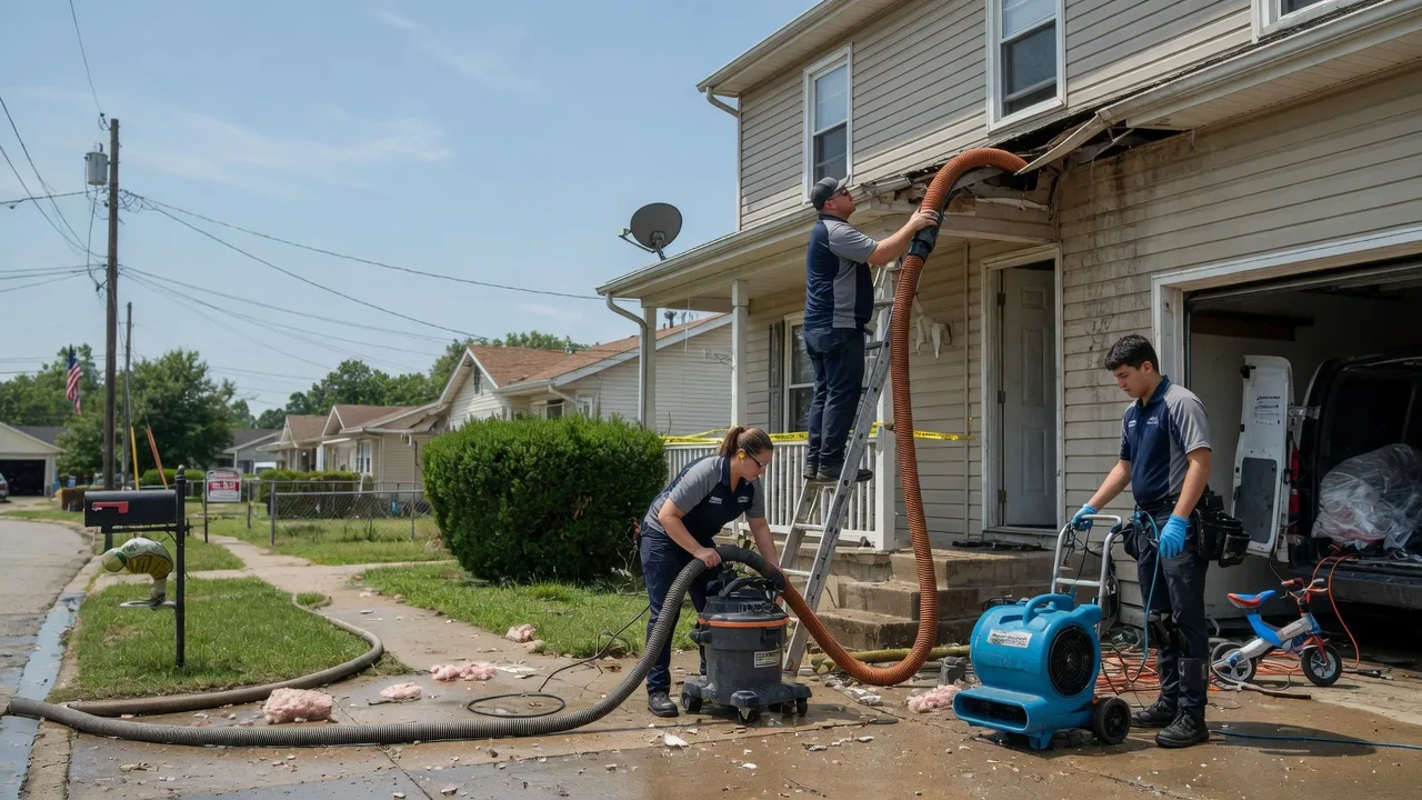 Water Damage Restoration in Marcus Hook, PA near me